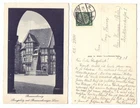 139457 - Brunswick - Brunswick Lion, Burgplatz - Postcard, expired 3.8.1938