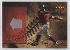 2005 Fleer Ultra Follow the Leader Jersey Gold /250 Manny Ramirez #FLJ-MR 19n6