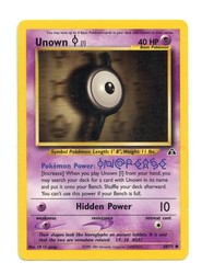 Unown [I] 68/75 Neo Discovery Common Unlimited