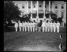 White House Washington DC Calvin Grace Coolidge Military Naval Aides 1920s