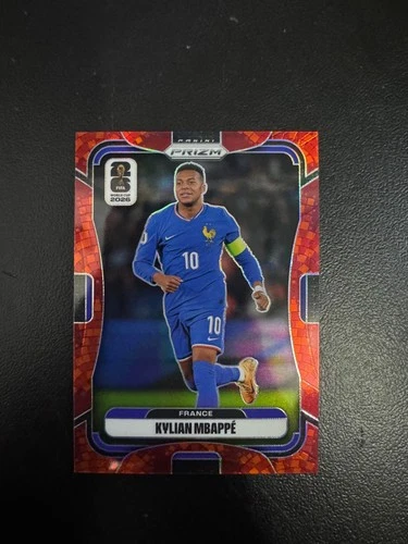2026 Panini Prizm FIFA World Cup Kylian Mbappe #40 Maple Leaf Prizms /86