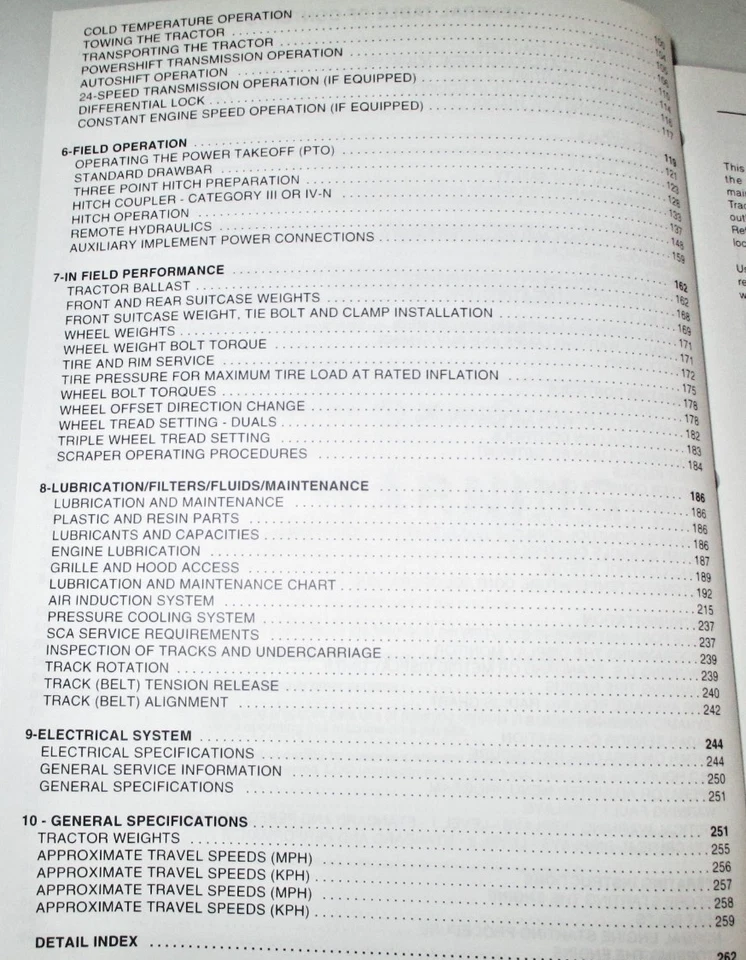 Case IH Steiger STX380 STX430 STX480 STX530 Tractor Operators Manual 1-06 OEM! - Image 3 of 4