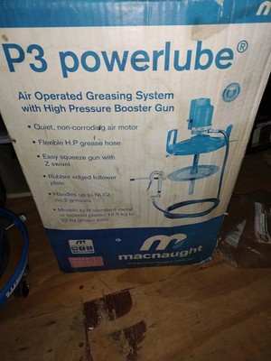 Brand New Numatic Macnaught 5Gal. Grease Gun With 15ft Hose