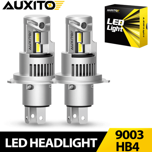 AUXITO H4 9003 Super White 30000LM LED Headlight Bulb High Low Beam Combo 2/4X - Picture 23 of 33