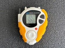 Bandai Digimon Adventure02 Digivice D-3 White  Yellow Free Shipping 2293-4