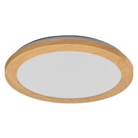 Led Deckenlampe Holz Metall Osram Cct Click-Cct IP44 L:30Cm Deckenleuchte Bad