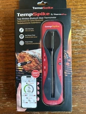 ThermoPro Tempspike Wireless Meat Thermometer Bluetooth - Red (TP960W)
