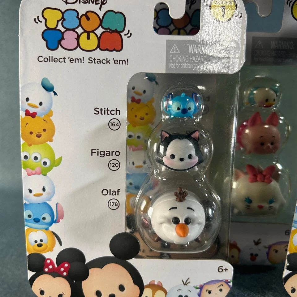Lote de bonecos de vinil Disney Tsum Tsum Series 1 Jakks Pacific Pooh Pateta Perry Donald - Imagem 4 de 4