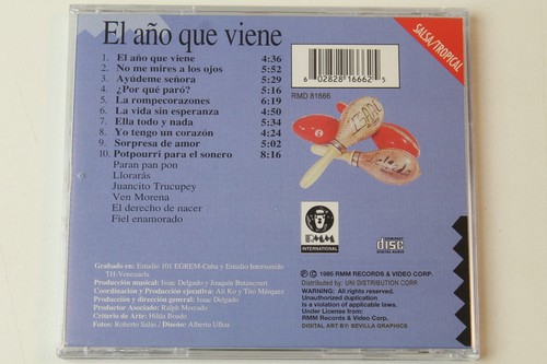 El Año Que Viene by Issac Delgado (CD, 1995) - Picture 3 of 3