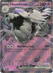 Houndstone ex (SVP162) - Scarlet & Violet Black Star Promo