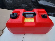 6 Gallon Portable Marine Gas Can, Boat Fuel Tank with 2-Way Vented Cap, Built...