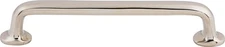 Top Knobs M1992 Aspen II Rounded Pull 6" (c-c) Polished Nickel