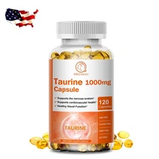 Taurine 1000mg Softgels – Muscle, Energy Boost & Regeneration Support