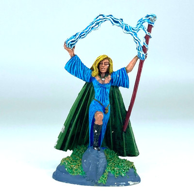 Weiblicher Zauberer - passend für D&D Castle Of Deception Dark Sword Miniaturen X9683