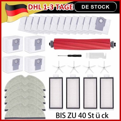 Bürste Beutel Filter Mopps Teile für Roborock Q7 Q7+ Q7 Max Q7 Max+ Staubsauger.