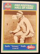 1990 Swell Pro Football Hall of Fame - Earle 
