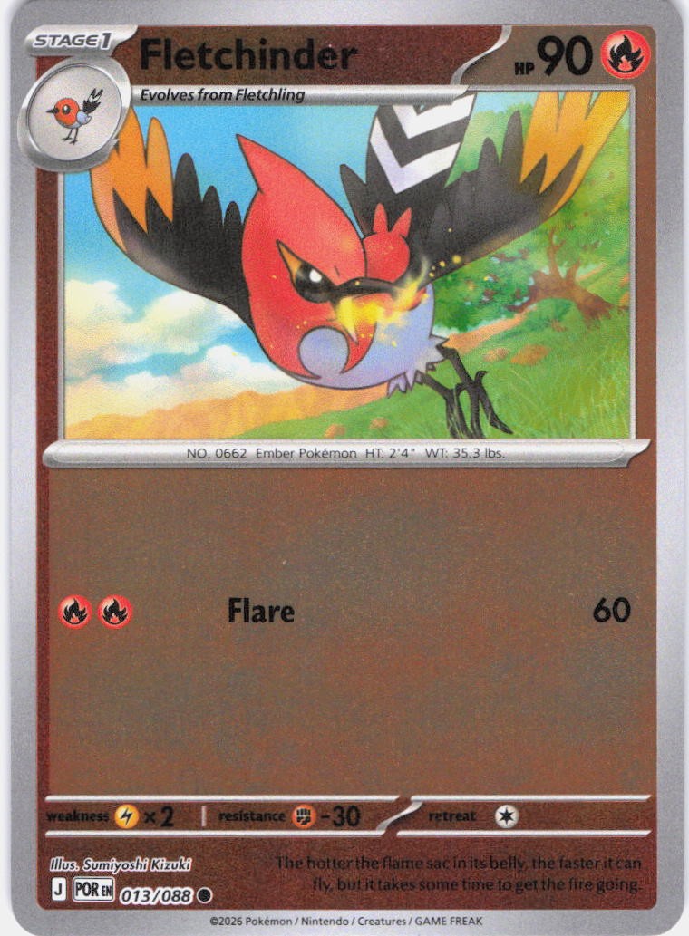 Fletchinder Common ME03: Perfect Order 013/088 NM