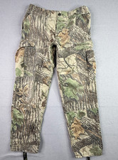 Vintage Realtree Camo Pants Mens 32x30 Cargo Ranger 90s Hunting Hardwood USA