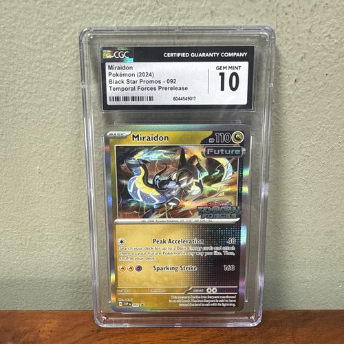Miraidon graded CGC 10 for sale on eBay