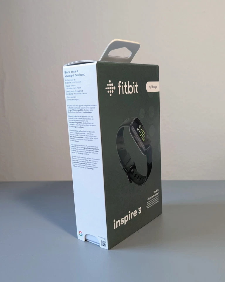Fitbit Inspire 3 Aktivitäts-Tracker - Midnight Zen/Black Schwarz - Bild 3 von 4
