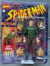 Marvel Legends Retro 2021 Spider-Man Marvel's Sandman Action Figure