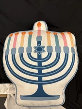 Storehouse Lg Hanukkah Menorah Pillow