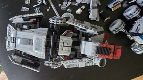 LEGO Star Wars Republic Juggernaut 75413 & AT-TE Walker 75337 Lot &mdash; Partially