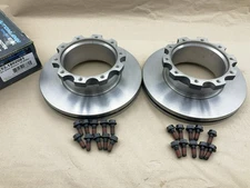 (2) Automann 153.1802081 Air Disc Brake Rotor - Bendix ADB22X / ADB225, 16.875"