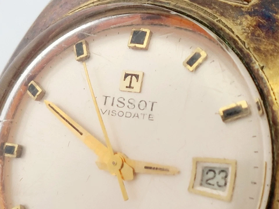 Редкие автоматические часы 60-х TISSOT Visodate Seastar T.12 с табличкой G20 EPSA дата ходят - Изображение 2 из 4