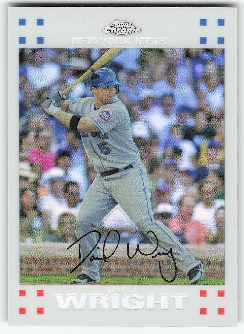 2007 Topps #260 David Wright Mets