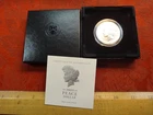 2023 P United States .999 Silver Peace Dollar $1 w/ Box & COA (No outer cover)