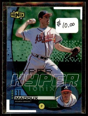 1999 Upper Deck Ionix Hyper Greg Maddux #H4