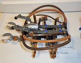 LEGO BIONICLE: Takua and Pewku (8595) 100% Complete.  No Box Or Manual. 