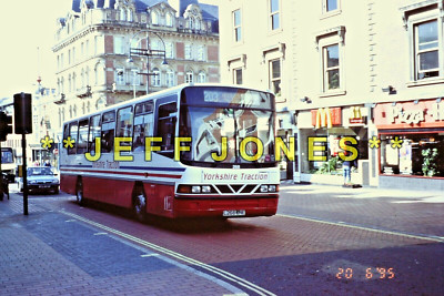 ORIGINAL 35mm DIA 1346 - YorkshireTract SCANIA/WRIGHTS 268 L268LHE Leeds 20.6.95