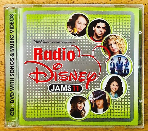 RADIO DISNEY JAMS 11 (2009) CD & DVD—TAYLOR SWIFT:::JONAS BROTHERS:::DEMI LOVATO