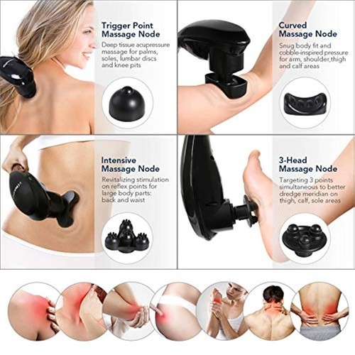 Naipo Cordless Handheld Percussion Massager Full Body Deep Tissue Massage - Picture 2 of 10