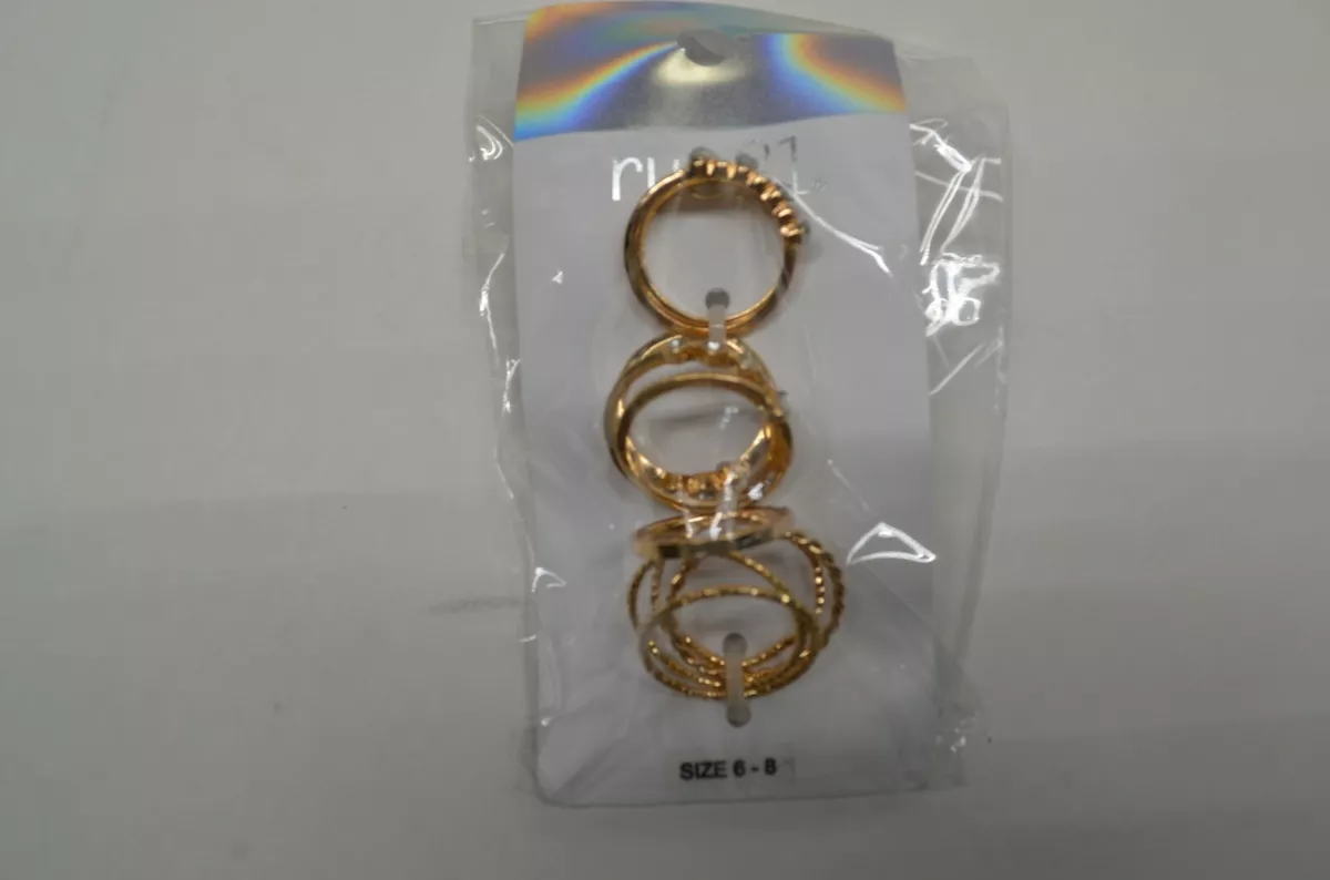 Rue 21 Size 6 8 Fashion Rings Set