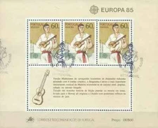 Stamps Europa Cept Madeira BF7 O (35873)