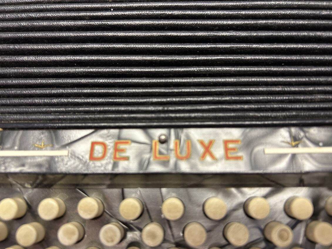 Ornate Vintage Capital DeLuxe Accordion