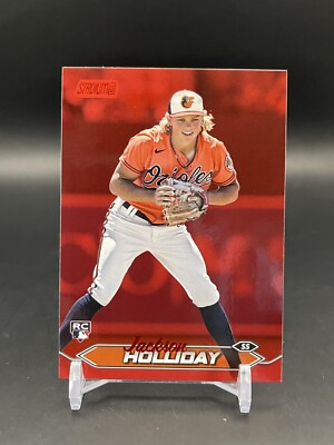 2024 Topps Stadium Club #211 Jackson Holliday - Red RC