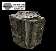 Remanufactured 4.3 Vortec 090 bare block bored magnuflux