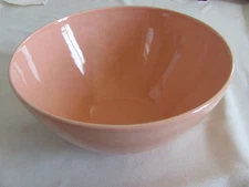 Pagnossin Ironstone Italy -Multi-Color Abstract/Orange -Large Serving Bowl