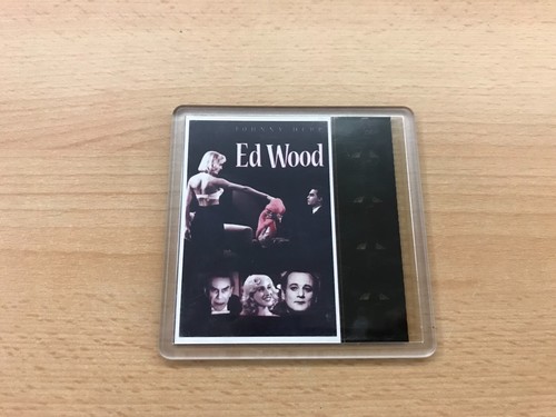 Johnny Depp Ed Wood Replica Film Poster & Authentic 35mm Film Cells (4" x 4") - 第 1/3 張圖片