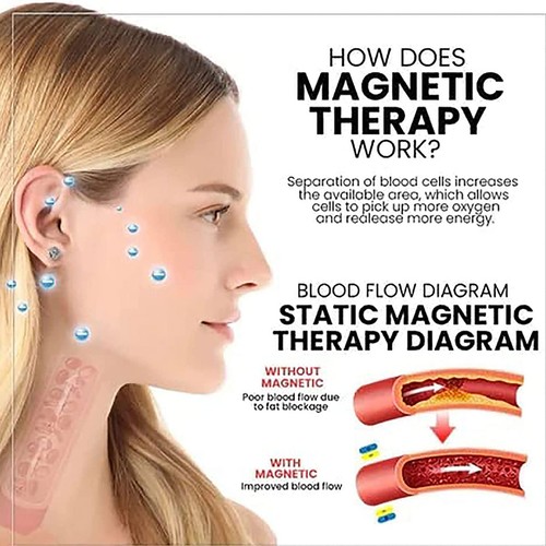 Magnetology Lymphvity Germanium Earrings Magnetic Therapy Studs A Pair - Picture 2 of 20