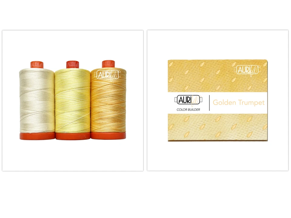 Aurifil Thread 3 Large Spools Cotton 50WT Perfect for Crafting, Quilting - Image 4 of 4