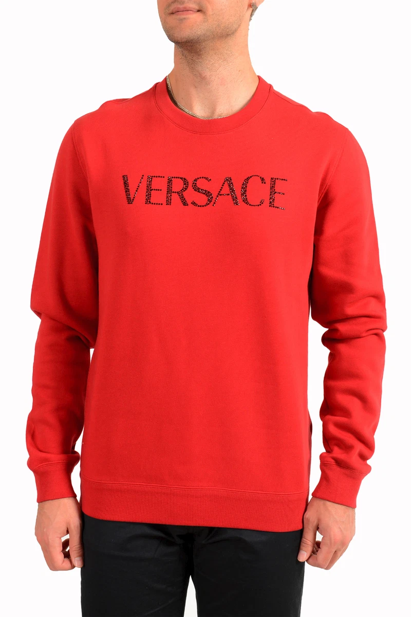 Versace sales red sweatshirt