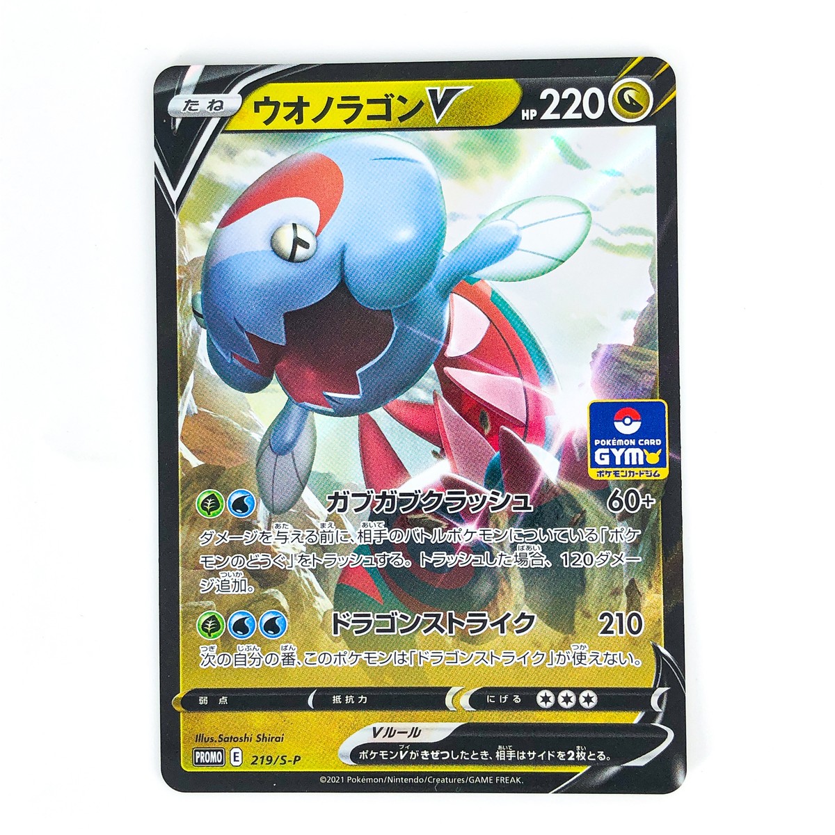 Dracovish V 219/S-P GYM PROMO - Pokemon Card Japanese | eBay