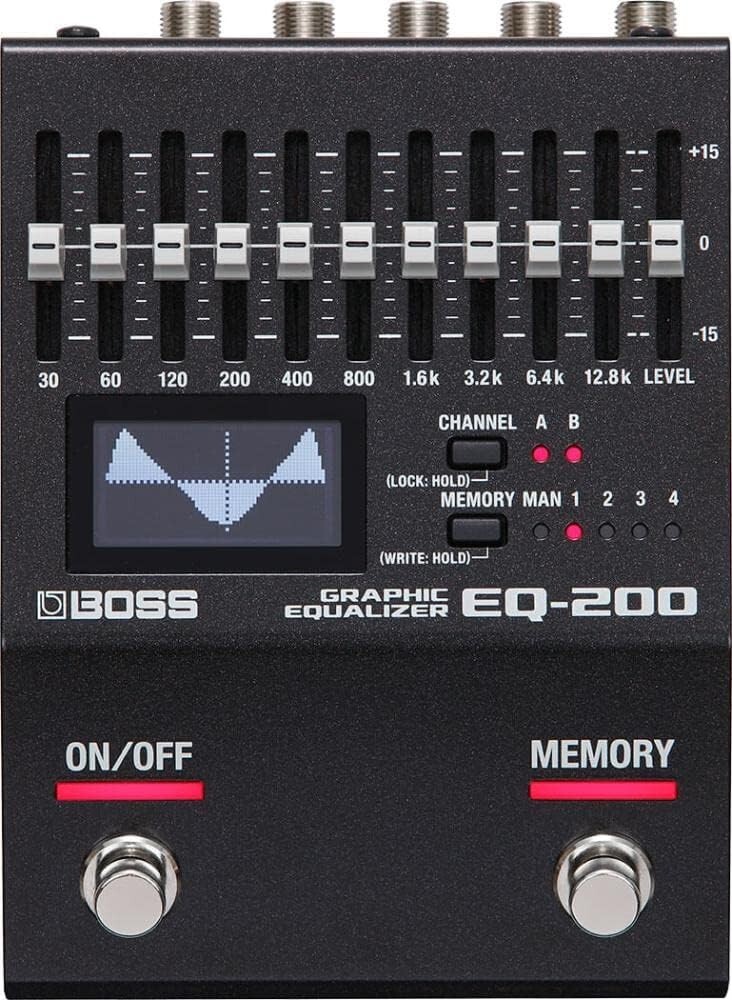 BOSS EQ-200 新品同様美品 Boss EQ-200 Graphic Equalizer - Black for sale online | eBay