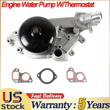 Engine Water Pump W/Thermostat For Chevy Camaro Corvette Pontiac Firebird AW5081