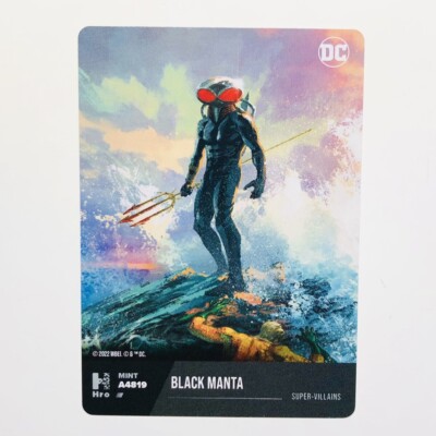 2022 Dc Chapter 1: Black Manta Super Villains Common Card NM+